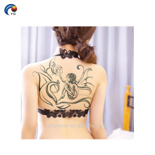 Sexy Körper zurück temporäre CMYK Customize Tattoo Aufkleber, ungiftig Tattoo